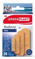 3M SPOFAPLAST č.603 Náplasti Rodinný mix 2 typy, 5 veľkostí, 1x24 ks