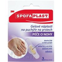 3M SPOFAPLAST č.911N Gélové náplasti na pľuzgiere malé 70x26 mm 5ks