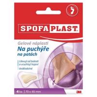 3M Spofaplast č.912n gélové náplasti na pľuzgiere na pätách 70 x 45 mm 4 ks