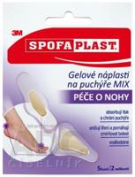 3M SPOFAPLAST č.913N Gélové náplasti na pľuzgiere, mix veľkostí a tvarov, 1x5 ks