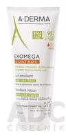 A-DERMA EXOMEGA CONTROL Emolienčné MLIEKO (inov.2022, eco tube) 1x200 ml