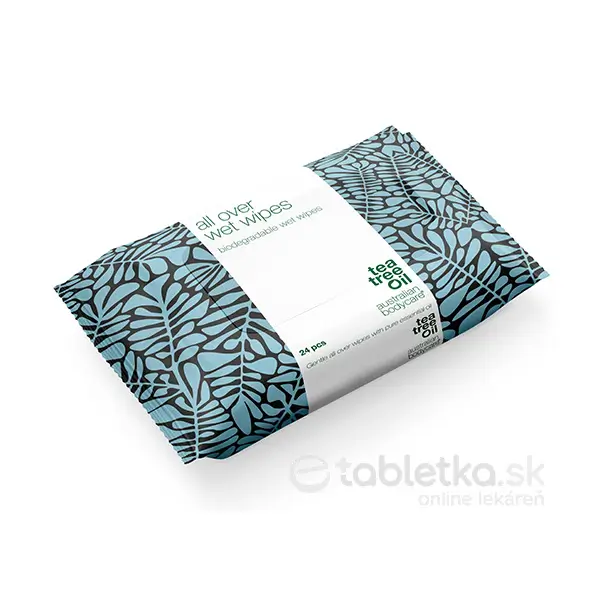 ABC Tea Tree Oil vlhčené obrúsky 24 kusov