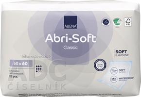 ABENA Abri-Soft Classic podložka absorpčná, 60x60 cm, savosť 1300 ml, 1x25 ks