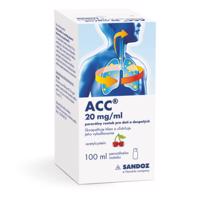 ACC 20 mg/ml perorálny roztok pre deti a dospelých 100 ml