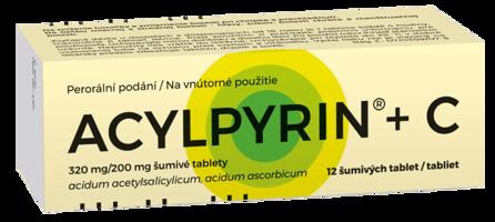 Acylpyrin C šumivé tablety 12 ks