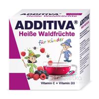 ADDITIVA Horúci dúšok Lesné plody (Vitamín C + D3) 10 vrecúšok