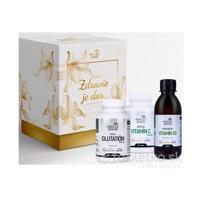 ADELLE DAVIS Balíček Imunita Vitamín C 60cps + lipozomálny Vitamín D3 200ml + Glutatión 30cps