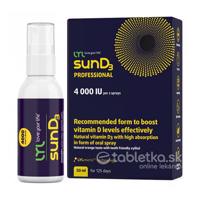 Akacia sunD3 Professional 4000IU ústny sprej, pomarančová príchuť 50ml