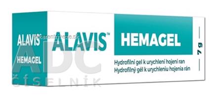 ALAVIS HEMAGEL hydrofilný gél 1x7 g