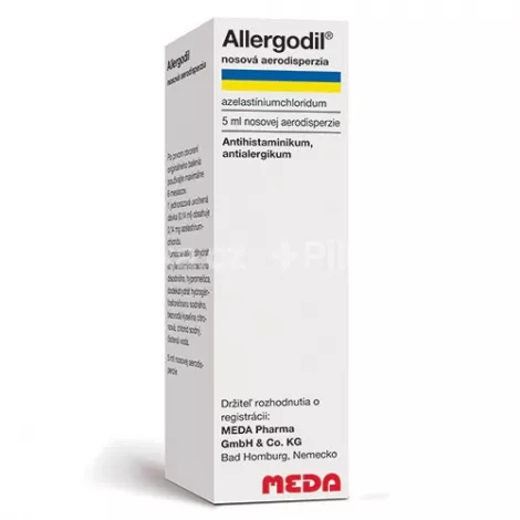 Allergodil nosová aerodisperzia 5 ml