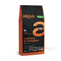 Alleva NATURAL dog adult medium chicken & pumpkin 12kg