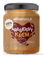 Allnature Arašidový krém jemný 1x500 g