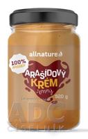 Allnature Arašidový krém jemný 1x920 g