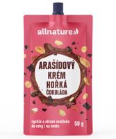 Allnature Arašidový krém s horkou čokoládou 50 g – desiata