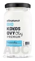 Allnature BIO KOKOSOVÝ olej PREMIUM 1x1000 ml