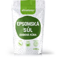 Allnature Epsomská soľ - dubová kôra 1000 g