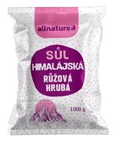 Allnature HIMALAJSKÁ SOĽ ružová hrubá 1x1000 g