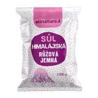 ALLNATURE Himalajská soľ ružová jemná 1000 g