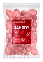 Allnature JAHODY MRAZOM SUŠENÉ lyofilizované plody 1x100 g