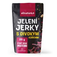 Allnature Jelenie jerky s divokým korením 25 g