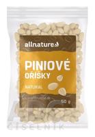 Allnature PÍNIOVÉ ORIEŠKY NATURAL 1x50 g