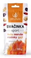 Allnature SVAČINKA sport kešu, moruša, hrozienka, goji 1x60 g