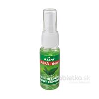 ALPA-dent ústny dezodorant s mätou a eukalyptom, zelený 30ml