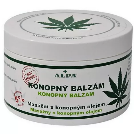 ALPA KONOPNÝ BALZAM masážny s konopným olejom 150 ml