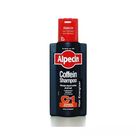 ALPECIN Hair Energizer Coffein Shampoo C1 kofeínový šampón proti vypadavaniu vlasov 1x250 ml