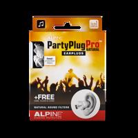 Alpine Party Plug Pro Natural Štuple pre hudobníkov Štuple do uší na hlasnú hudbu