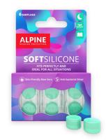 Alpine Silicone - 3 páry tvarovateľné silikónové štuple proti hluku