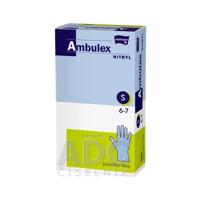 Ambulex rukavice NITRYL nesterilne nepudrovane S