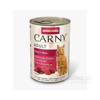 Animonda Carny Cat Adult Beef+Heart 6x400g