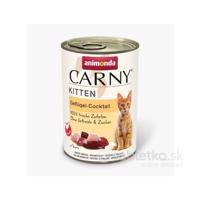 Animonda Carny Cat Kitten hydinový koktail 12x400g