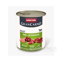 Animonda Grancarno Dog Adult Beef+Duck Hearts 6x800g