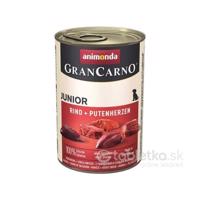 Animonda Grancarno Dog Junior Beef with Turkey Hearts 6x400g