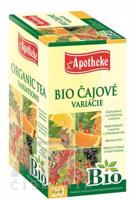 APOTHEKE BIO ČAJOVÉ VARIÁCIE 10x1,5 g, 10x1,8 g, 1x20 ks (33 g)