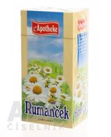 APOTHEKE ČAJ RUMANČEK KAMILKOVÝ 20x1,5 g (30 g)