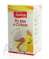 APOTHEKE PREMIER SELECTION ČAJ PU-ERH A CITRÓN 20x1,8 g (36 g)