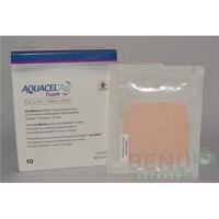 AQUACEL Ag foam Hydrofiber krytie na rany 10x10 cm 10ks