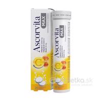 Ascorvita MAX vitamín C, D a zinok 20 šumivých tabliet