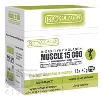 asp BIOAKTÍVNY KOLAGÉN MUSCLE 15 000 nápoj v prášku, vrecúška 15x20 g (300 g)