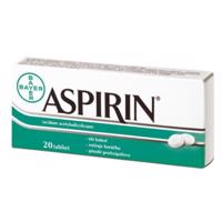 ASPIRIN 500 mg 20 tabliet