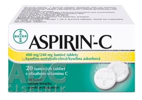 ASPIRIN C tbl eff 1x20 ks