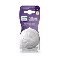 AVENT Cumlík na fľašu natural response 1 prvý prietok 0m silikónový 2 ks