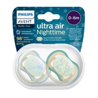 AVENT Cumlík ultra air nočný 0 - 6 m chlapec 2 ks