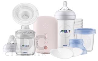 AVENT Elektr. ODSÁVAČKA MLIEKA (SCD395/21) sada (odsávačka+fľaša 260ml+3ks Via poháriky) 1x1 set