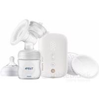 AVENT Elektrická ODSÁVAČKA MLIEKA (SCF396/11) odsávačka nabíjateľná + fľaša 125 ml, 1 set