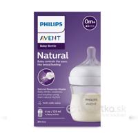 AVENT Fľaša Natural Response 0m+, 125ml (plast)