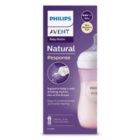 AVENT Fľaša natural response 260 ml ružová 1 ks